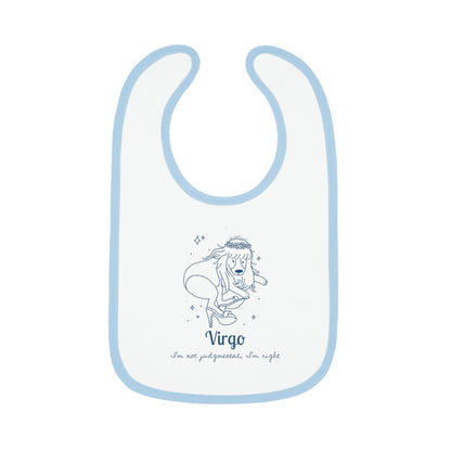 So Silly Astrology Dog | Baby Bib - Virgo