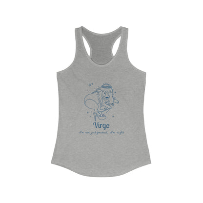 So Silly Astrology Dog | Women's Racerback Tank - Virgo