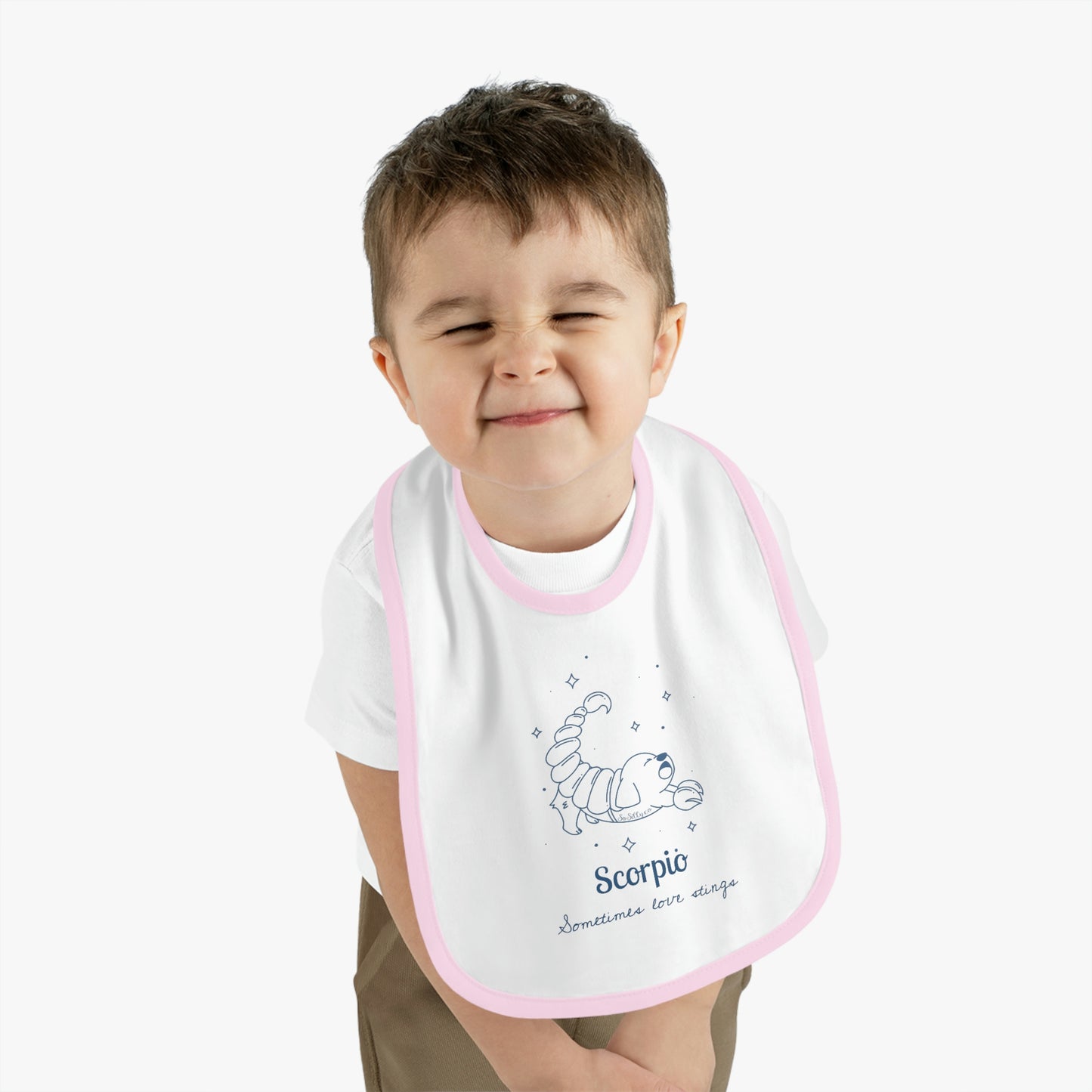 So Silly Astrology Dog | Baby Bib - Scorpio