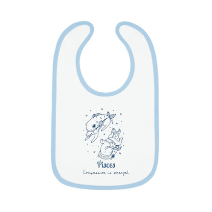 So Silly Astrology Dog | Baby Bib - Pisces