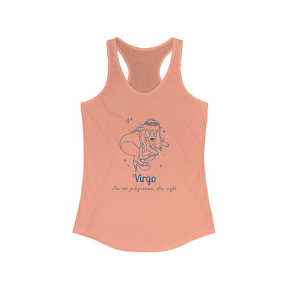 So Silly Astrology Dog | Women's Racerback Tank - Virgo