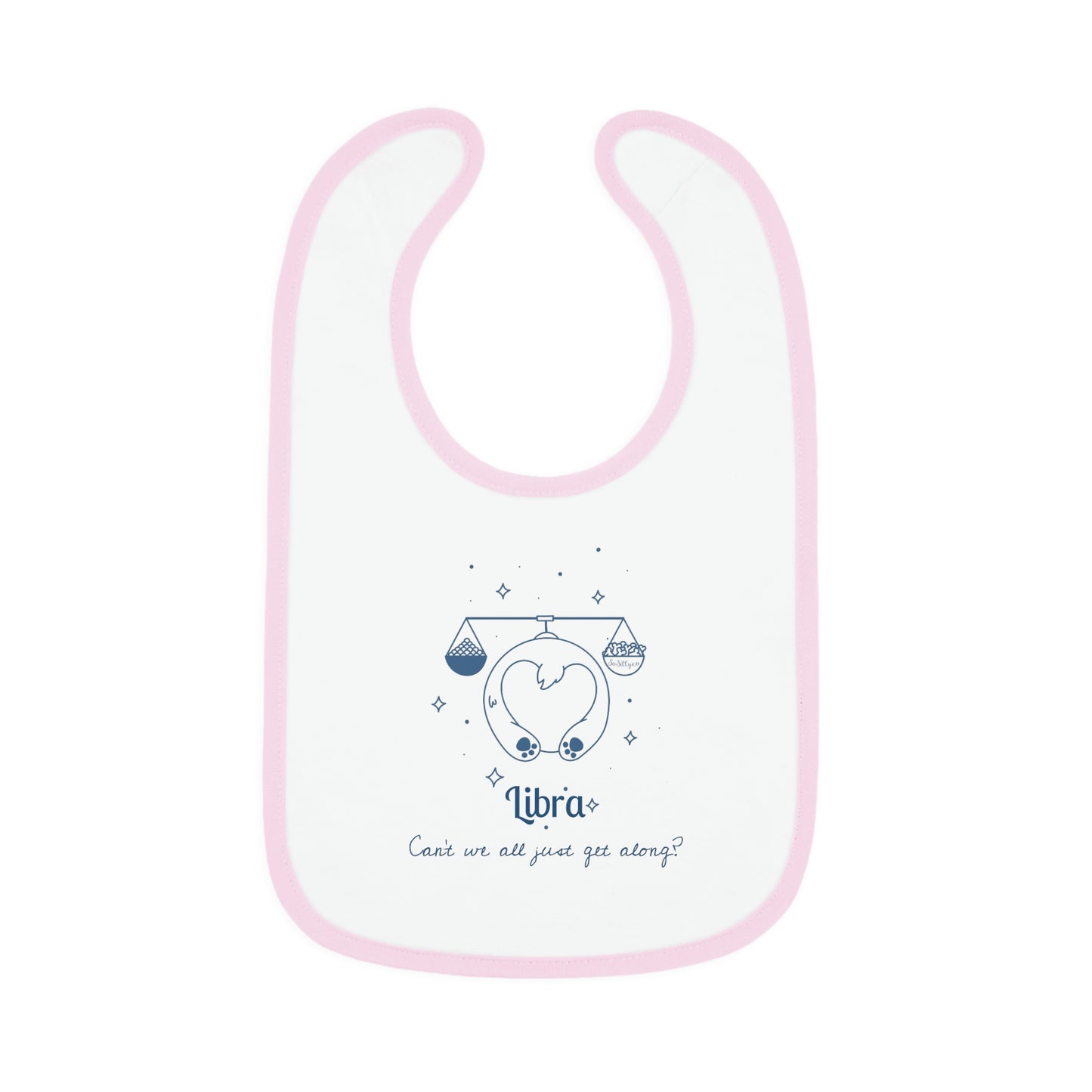 So Silly Astrology Dog | Baby Bib - Libra