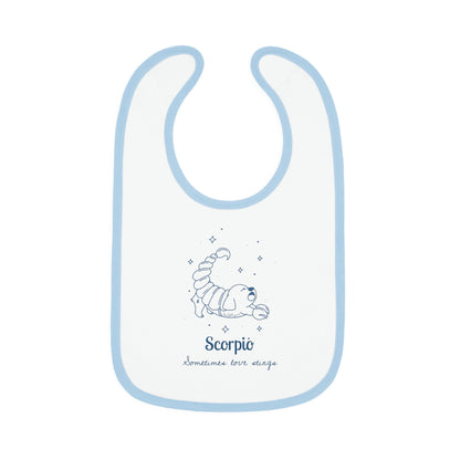 So Silly Astrology Dog | Baby Bib - Scorpio