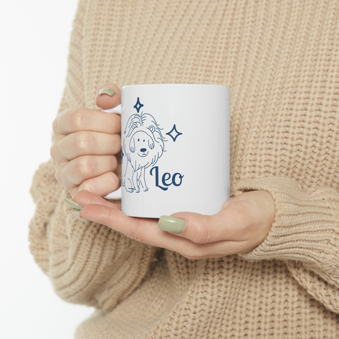 So Silly Astrology Dog | 11oz Ceramic Mug - Leo