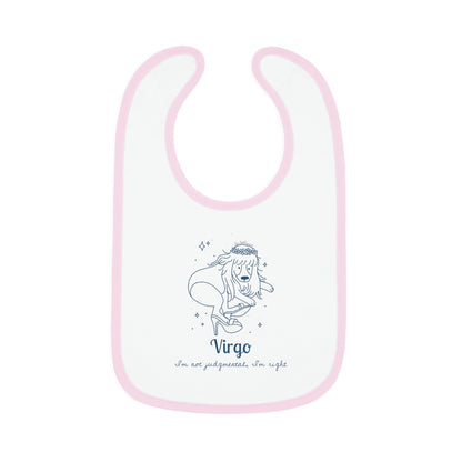 So Silly Astrology Dog | Baby Bib - Virgo