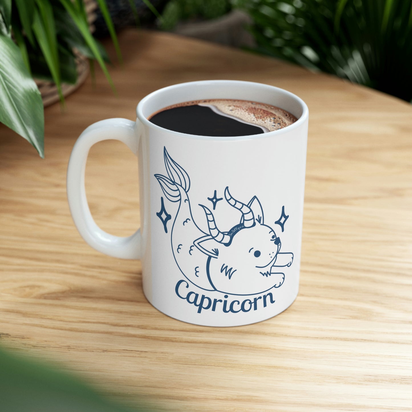 So Silly Astrology Dog | 11oz Ceramic Mug - Capricorn