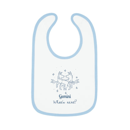 So Silly Astrology Dog | Baby Bib - Gemini