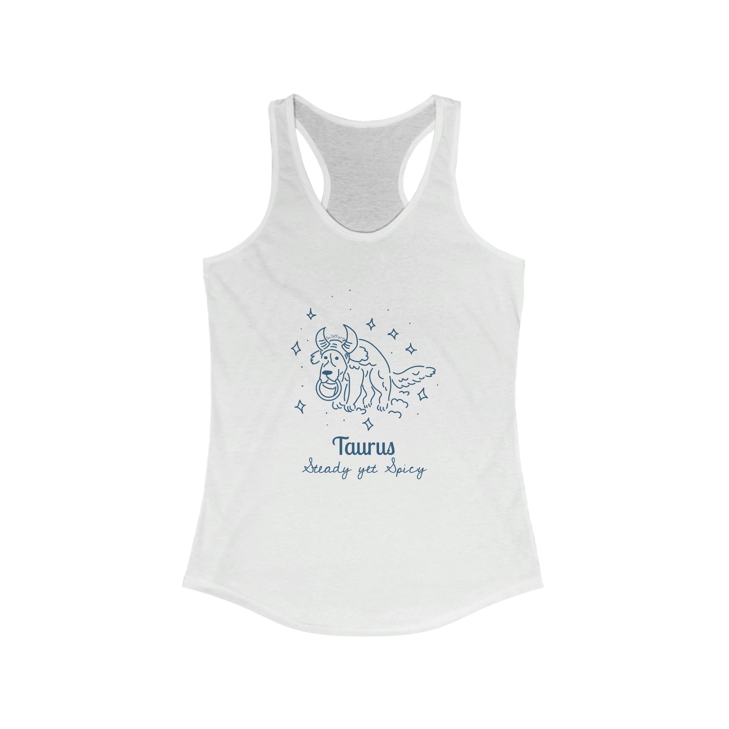 So Silly Astrology Dog | Women's Racerback Tank - Taurus