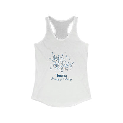 So Silly Astrology Dog | Women's Racerback Tank - Taurus
