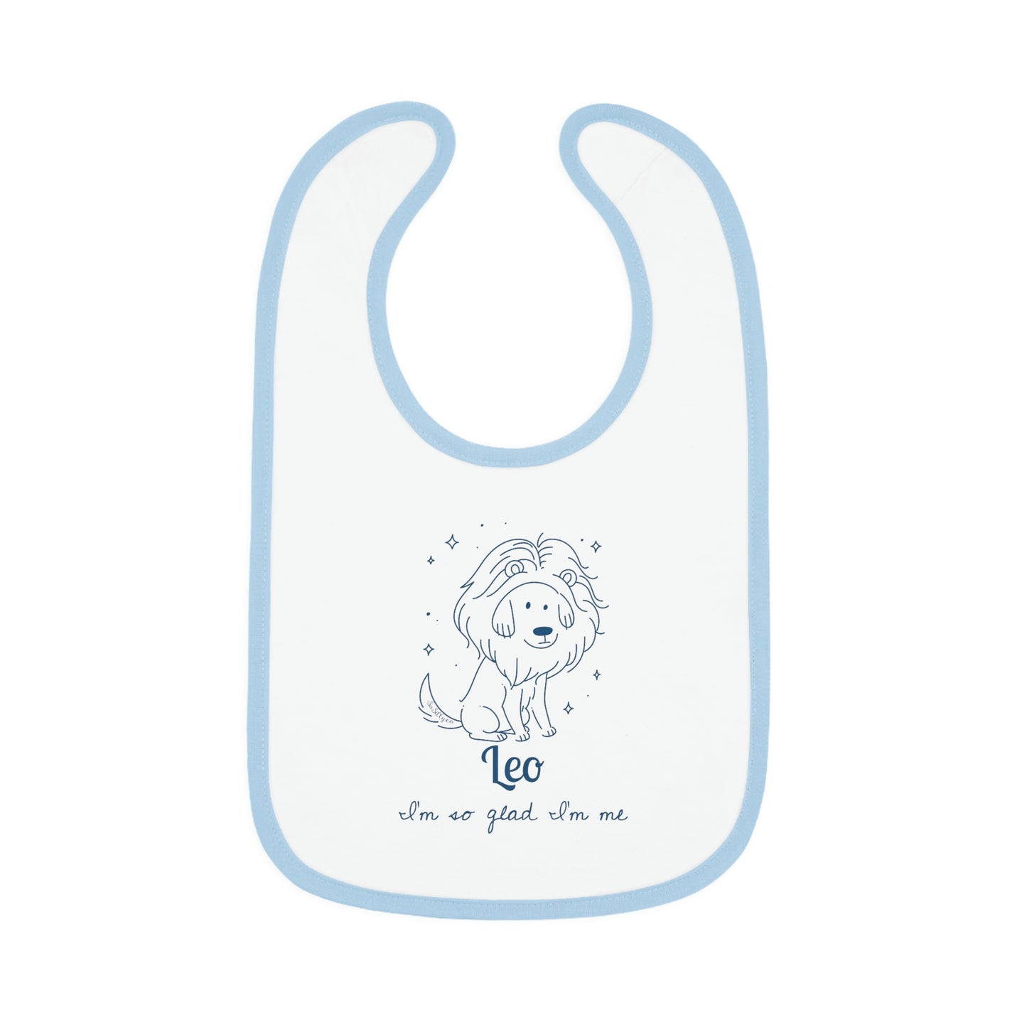 So Silly Astrology Dog | Baby Bib - Leo