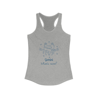 So Silly Astrology Dog | Women's Racerback Tank - Gemini