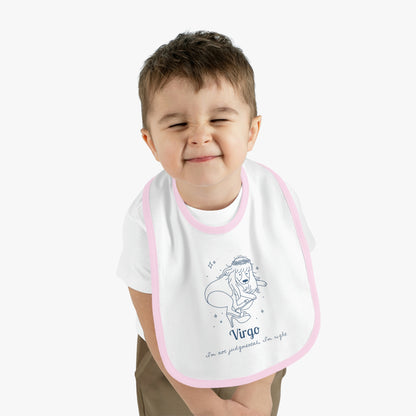 So Silly Astrology Dog | Baby Bib - Virgo