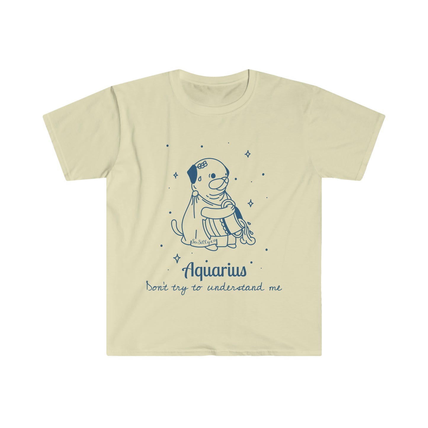 So Silly Astrology Dog | Unisex Tee - Aquarius