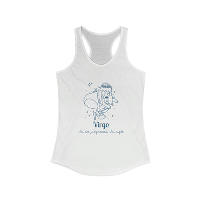 So Silly Astrology Dog | Women's Racerback Tank - Virgo