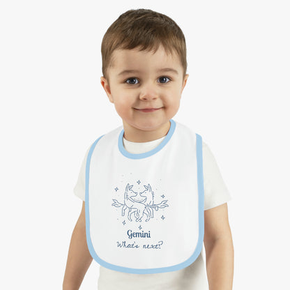 So Silly Astrology Dog | Baby Bib - Gemini