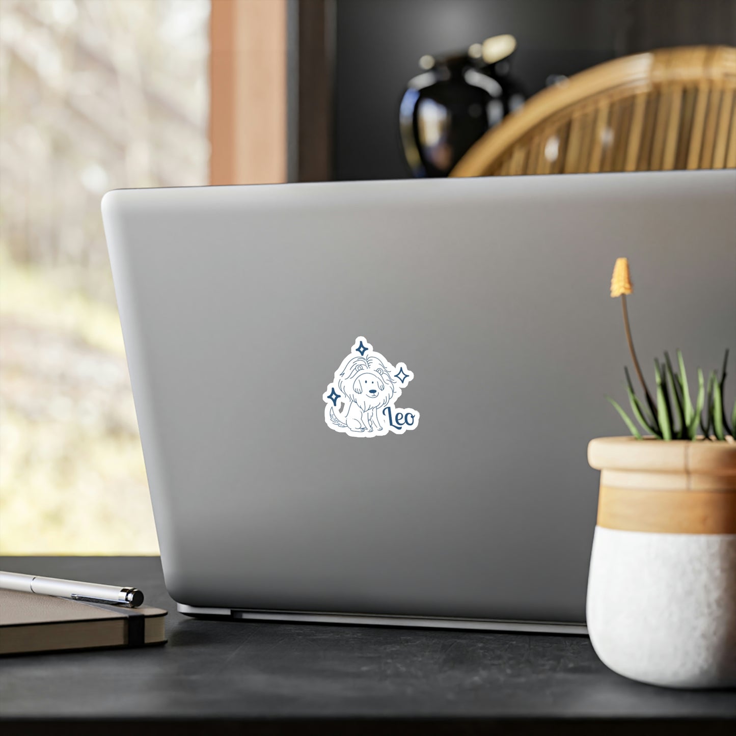 So Silly Astrology Dog | Vinyl Decal - Leo