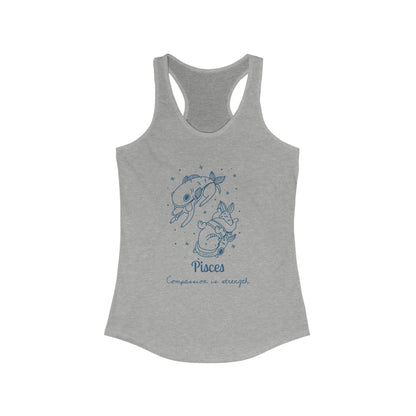 So Silly Astrology Dog | Women's Racerback Tank - Pisces