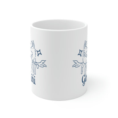 So Silly Astrology Dog | 11oz Ceramic Mug - Gemini