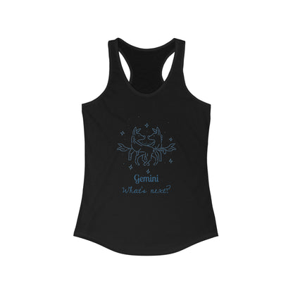 So Silly Astrology Dog | Women's Racerback Tank - Gemini
