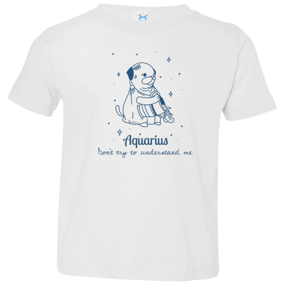 So Silly Astrology Dog | Toddler Tee - Aquarius