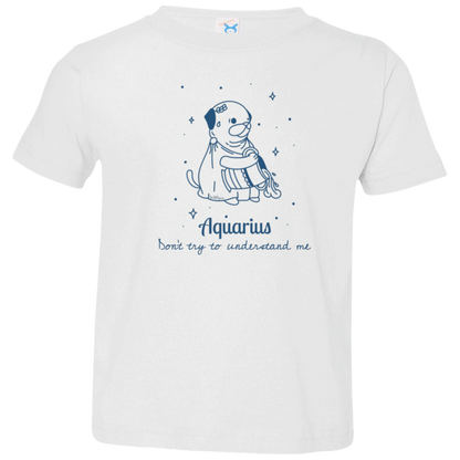 So Silly Astrology Dog | Toddler Tee - Aquarius