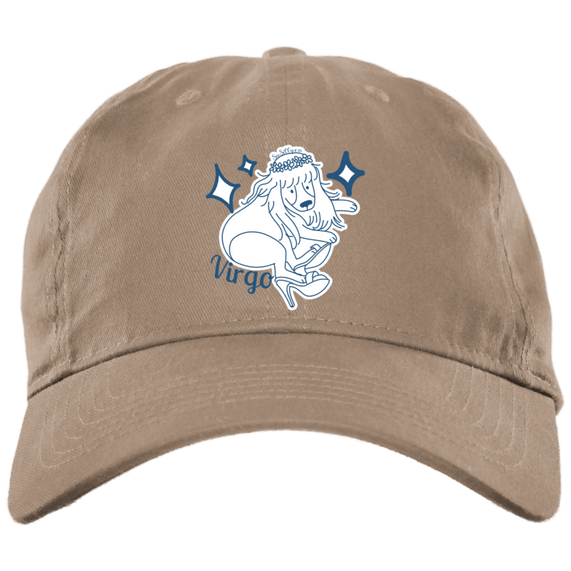So Silly Astrology Dog | Unstructured Dad Hat - Virgo