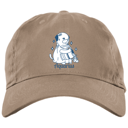So Silly Astrology Dog | Unstructured Dad Hat - Aquarius