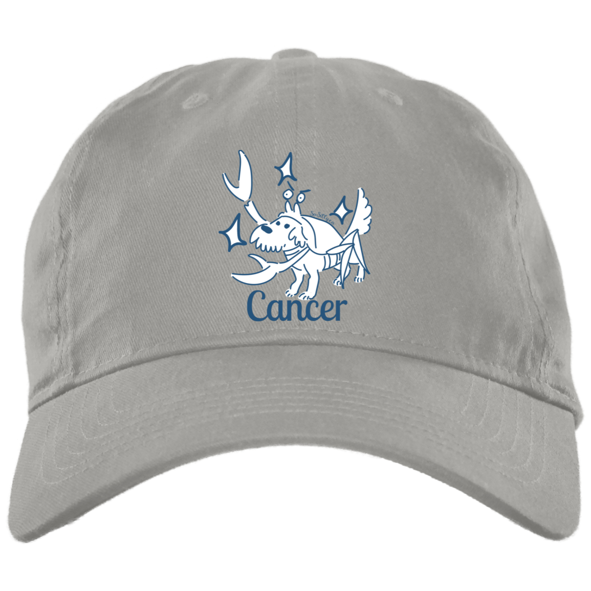 So Silly Astrology Dog | Unstructured Dad Hat - Cancer