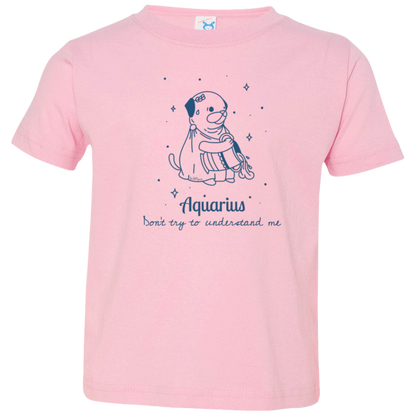 So Silly Astrology Dog | Toddler Tee - Aquarius