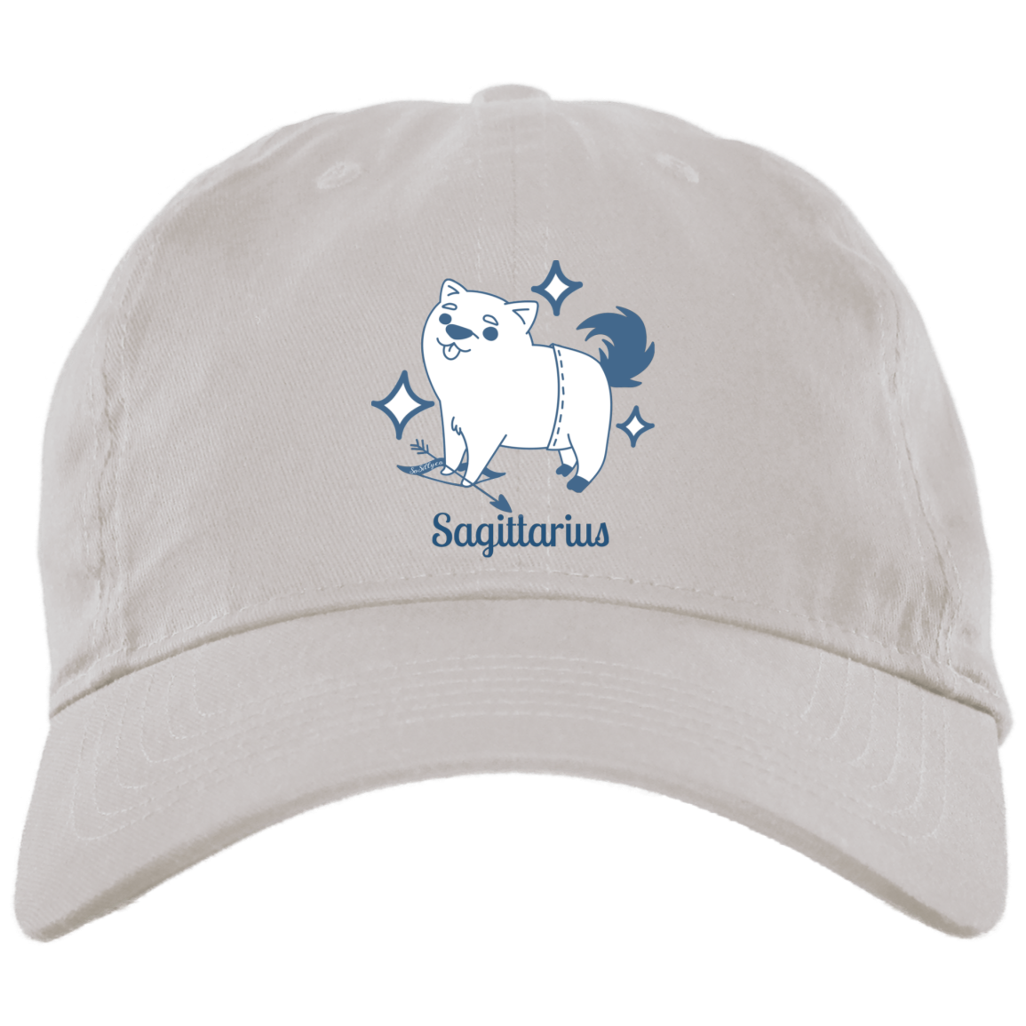 So Silly Astrology Dog |  Unstructured Dad Hat - Sagittarius