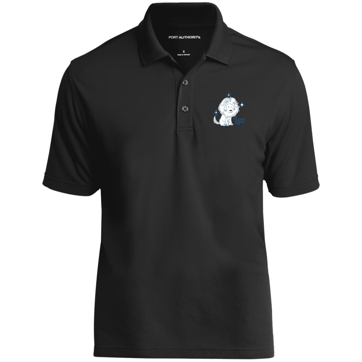 So Silly Astrology Dog | Men's Polo - Leo