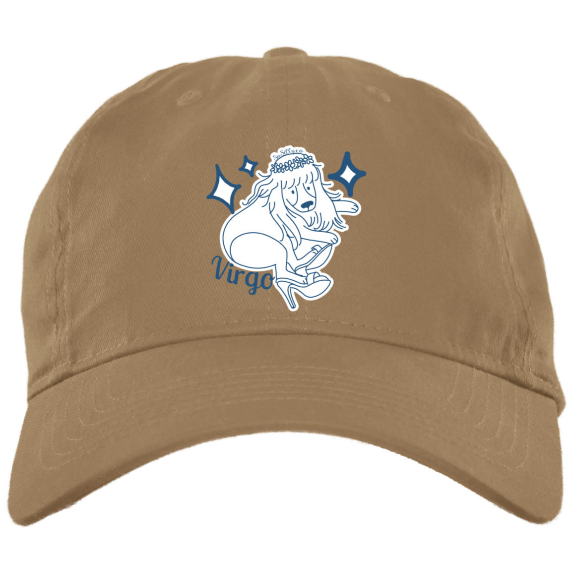 So Silly Astrology Dog | Unstructured Dad Hat - Virgo