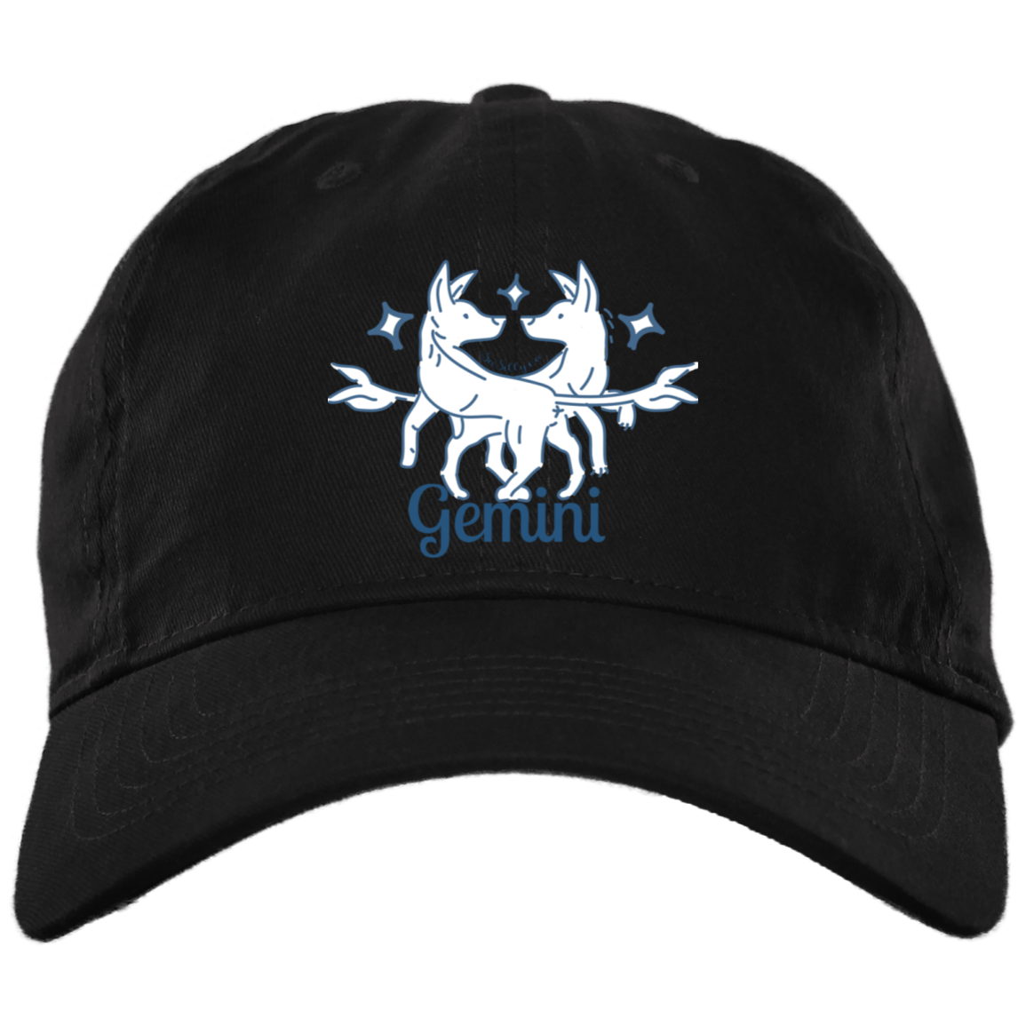 So Silly Astrology Dog | Unstructured Dad Hat - Gemini