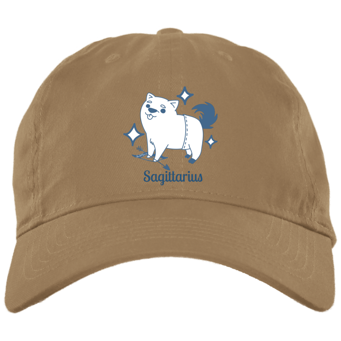 So Silly Astrology Dog |  Unstructured Dad Hat - Sagittarius