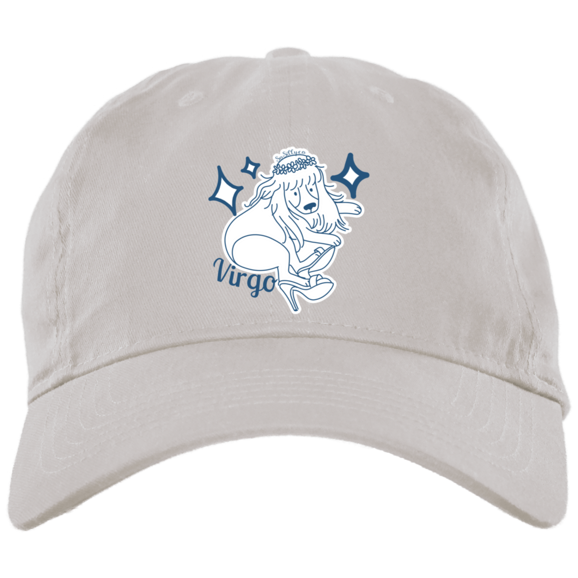 So Silly Astrology Dog | Unstructured Dad Hat - Virgo