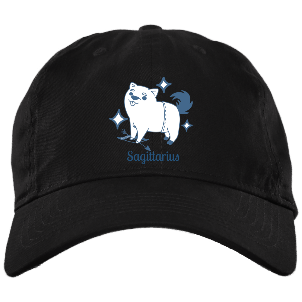 So Silly Astrology Dog |  Unstructured Dad Hat - Sagittarius