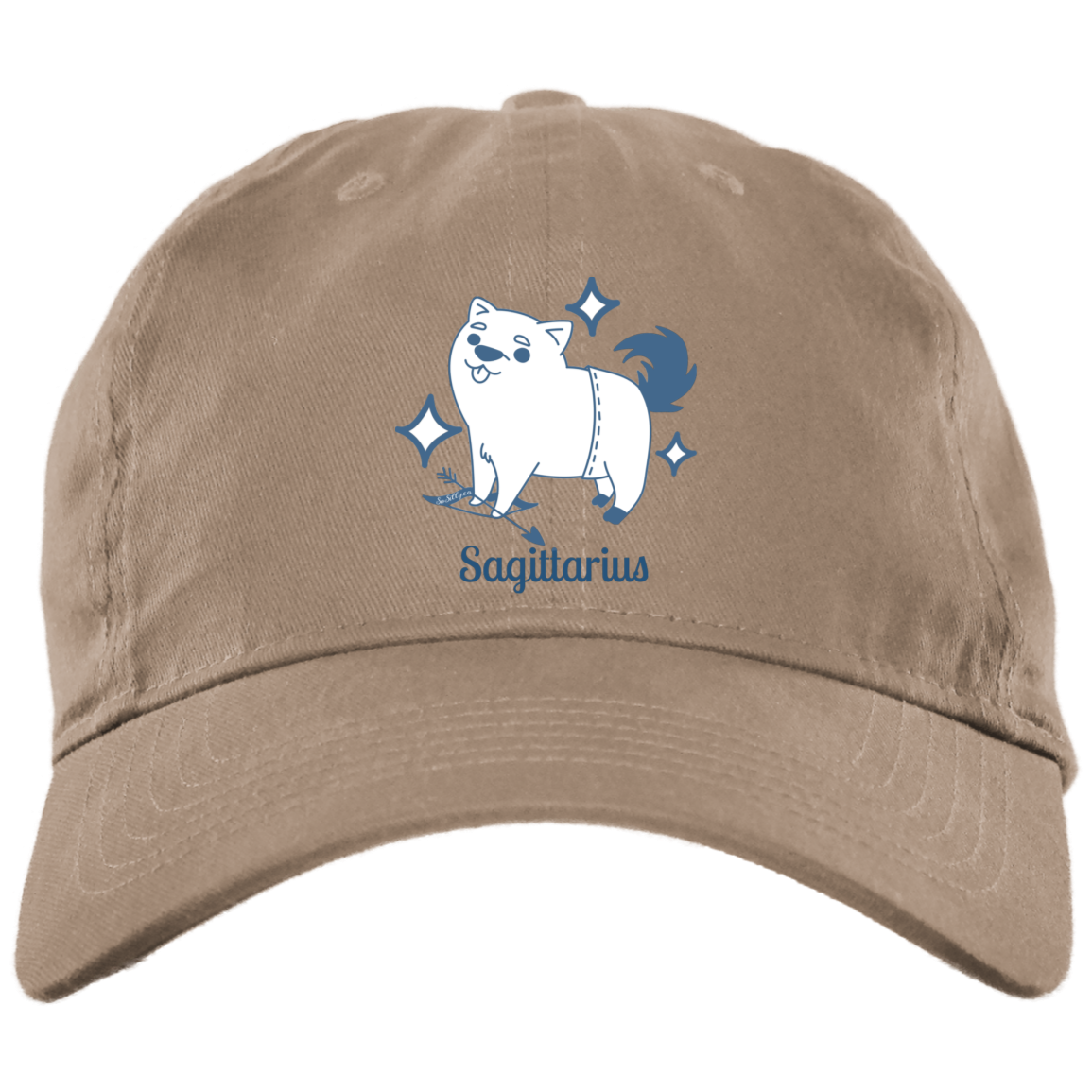 So Silly Astrology Dog |  Unstructured Dad Hat - Sagittarius