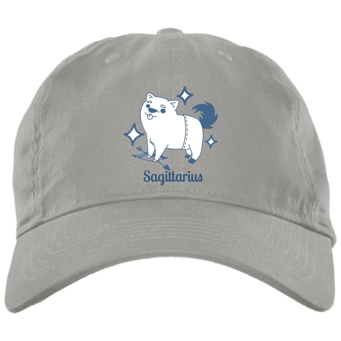 So Silly Astrology Dog |  Unstructured Dad Hat - Sagittarius