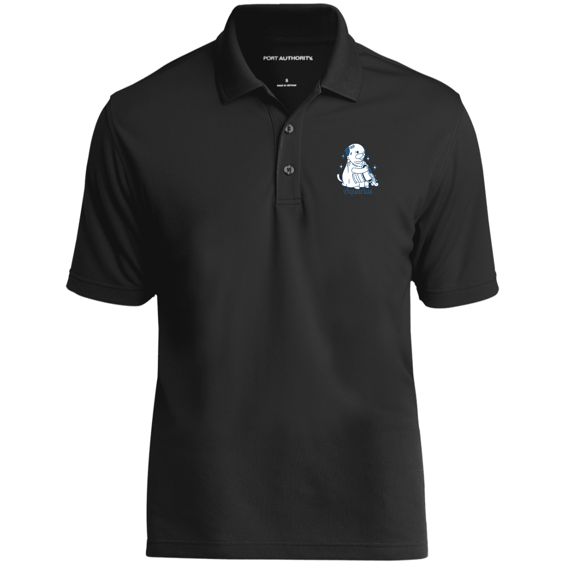 So Silly Astrology Dog |  Men's Polo - Aquarius