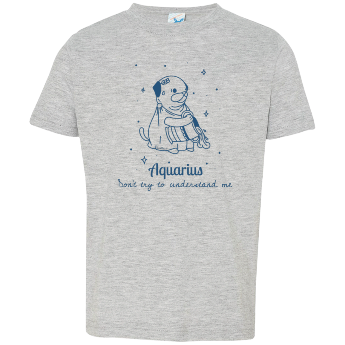 So Silly Astrology Dog | Toddler Tee - Aquarius