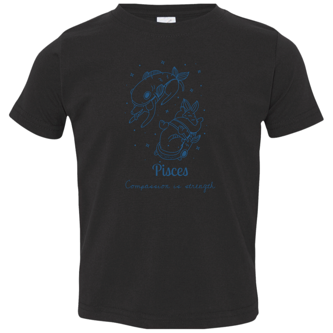 So Silly Astrology Dog | Toddler Tee - Pisces