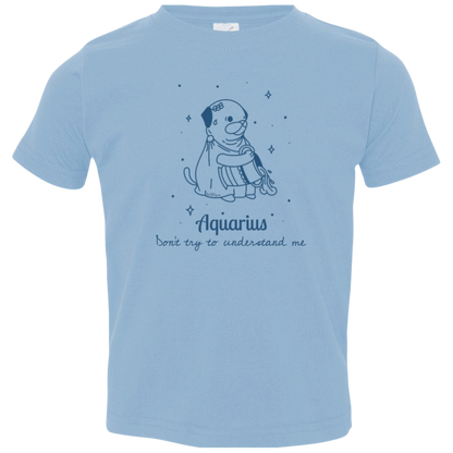 So Silly Astrology Dog | Toddler Tee - Aquarius