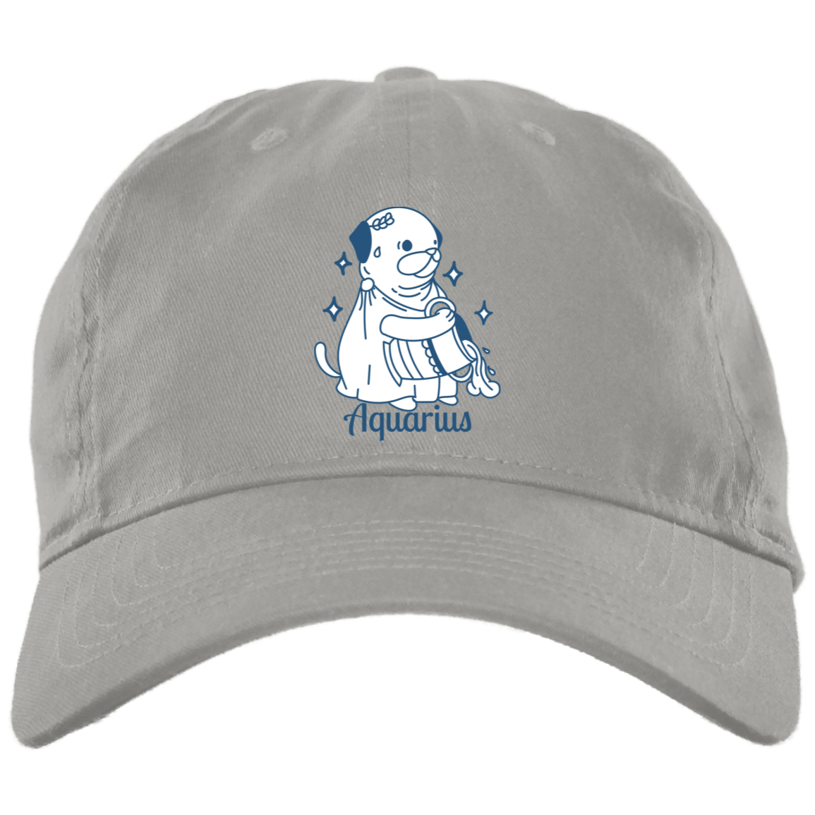 So Silly Astrology Dog | Unstructured Dad Hat - Aquarius