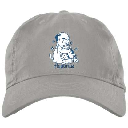 So Silly Astrology Dog | Unstructured Dad Hat - Aquarius