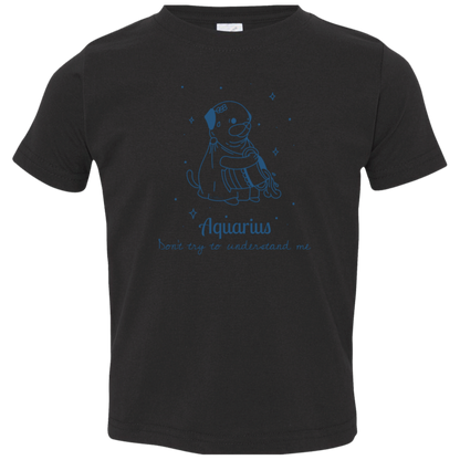 So Silly Astrology Dog | Toddler Tee - Aquarius
