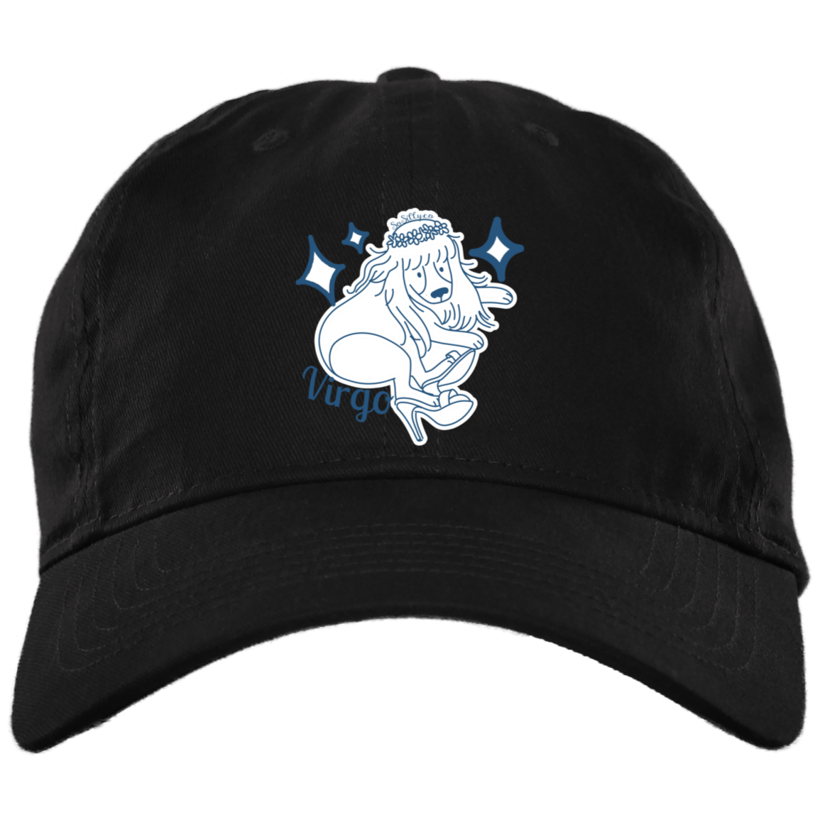 So Silly Astrology Dog | Unstructured Dad Hat - Virgo