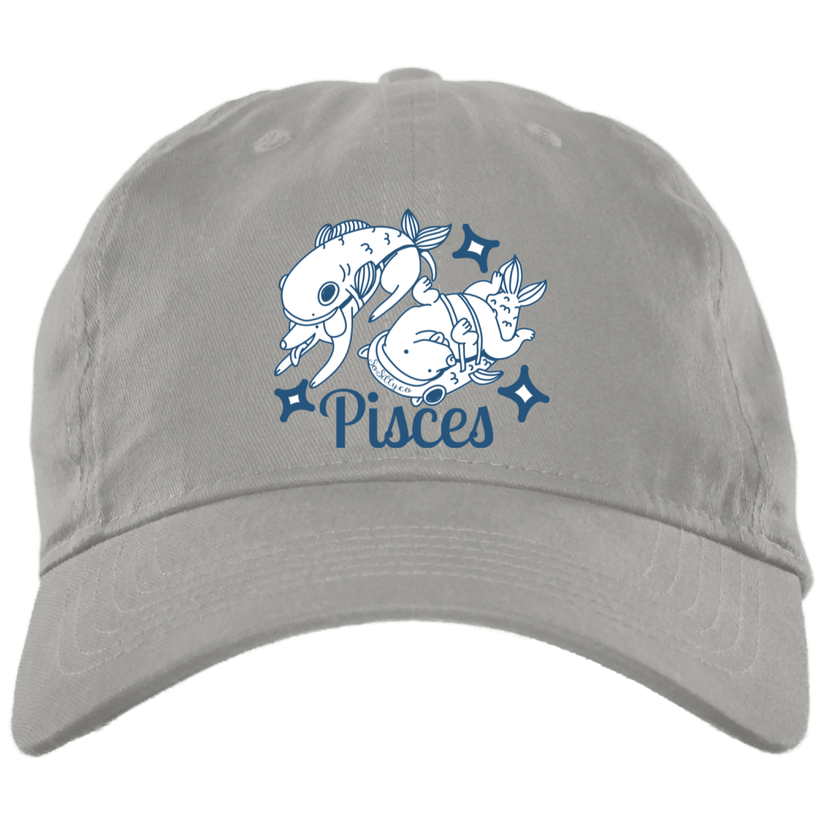 So Silly Astrology Dog | Unstructured Dad Hat - Pisces