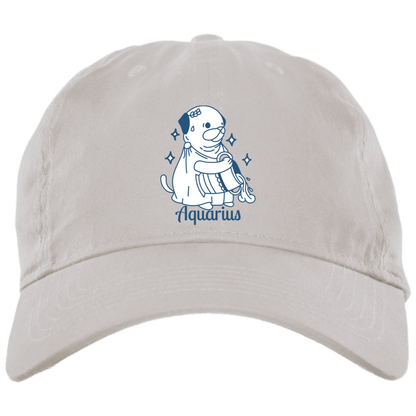 So Silly Astrology Dog | Unstructured Dad Hat - Aquarius