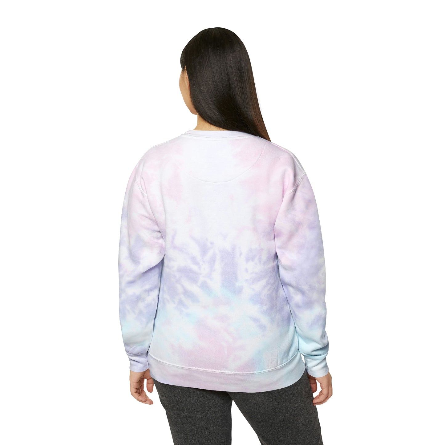 So Silly Astrology Dog | Unisex Tie-Dye Sweatshirt - Libra