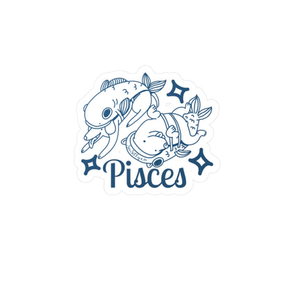 So Silly Astrology Dog | Vinyl Decal - Pisces